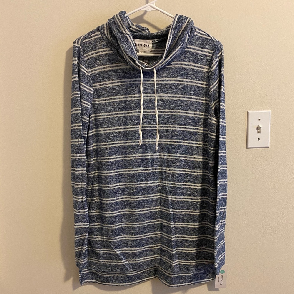 NWT Stitch Fix funnel-neck pullover